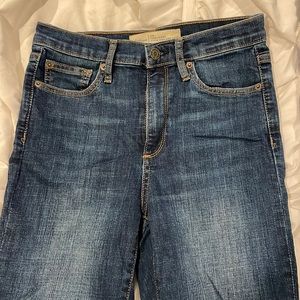 Gap Medium Blue Super High Rise True Skinny Jeans